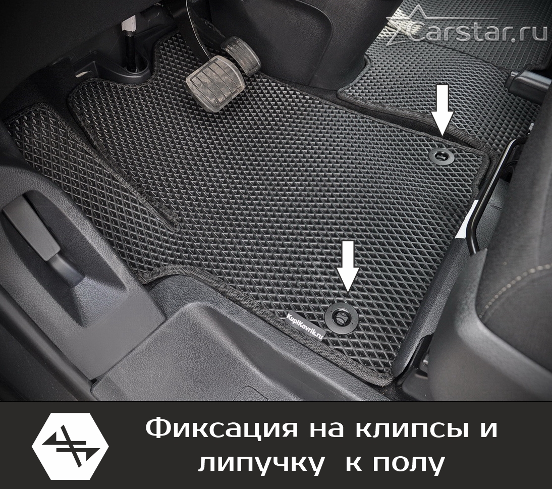 Автомобильные коврики EVA для Peugeot Traveller