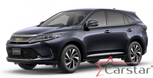 Автомобильные коврики EVA для Toyota Harrier III XU60 пр.руль (2013->)