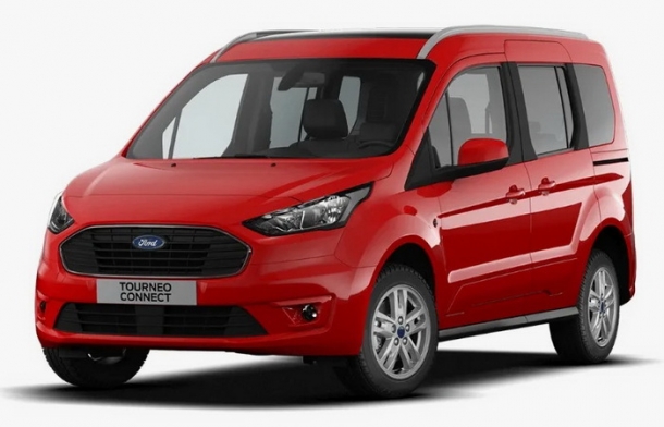 Автомобильные коврики EVA для Ford Tourneo Connect рестайл (2018-2022) 